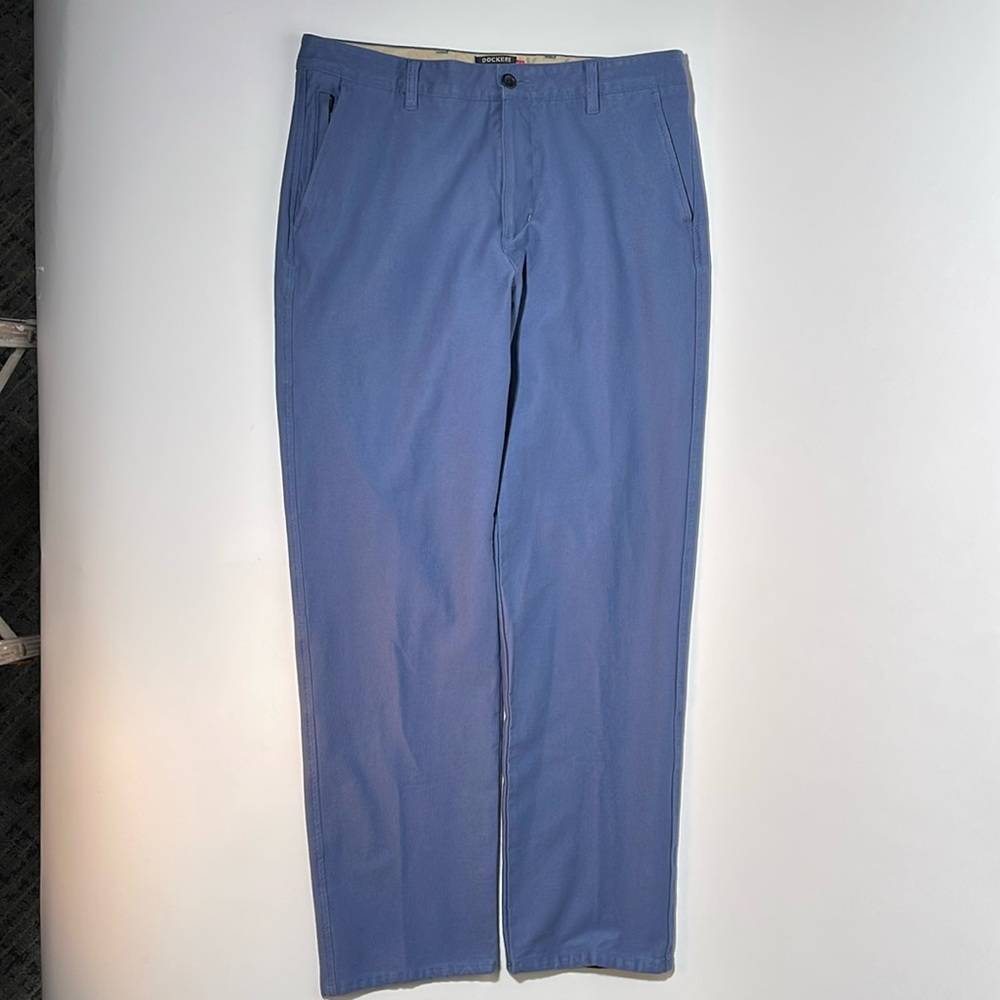 Dockers Men’s Trousers, 33 waist, slate blue